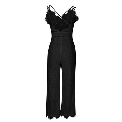 Myka | Dames V-Hals Jumpsuit