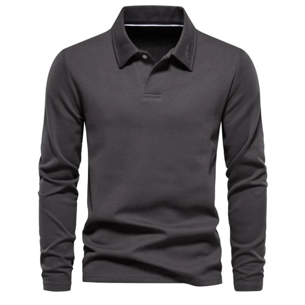 Daniel | Heren Polo Shirt | Lange Mouw