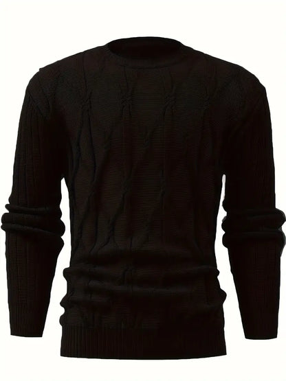 Rigor - Trendy gestreepte retro-pullover voor heren