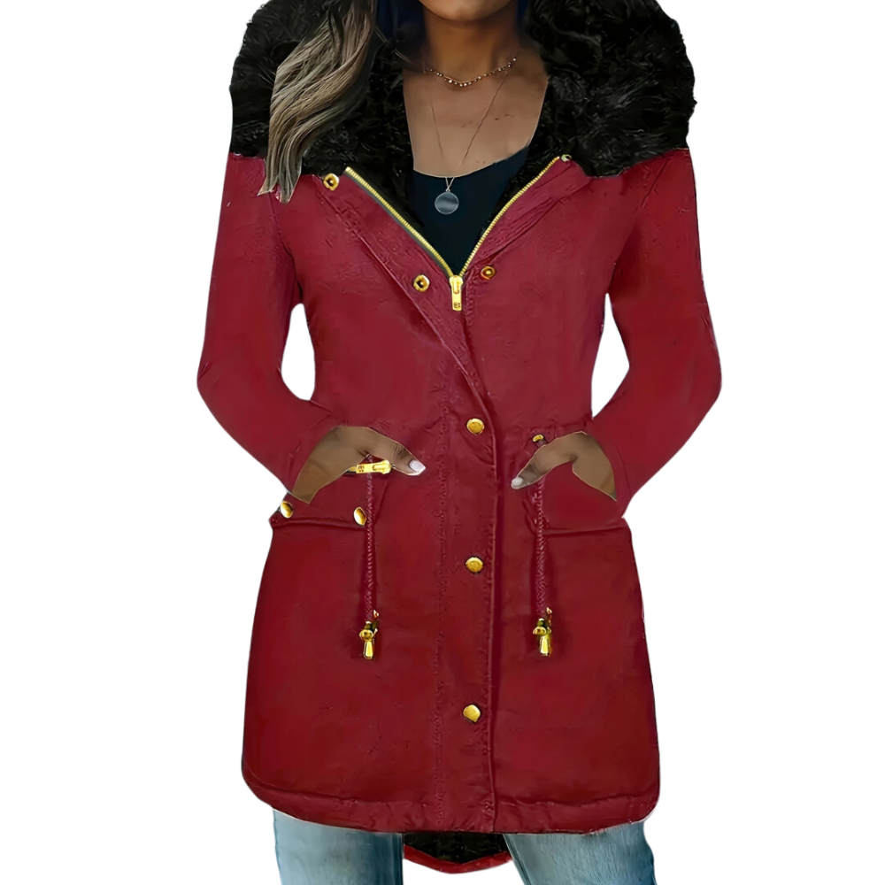 Amalia | Dames Winter Parka | met Rits