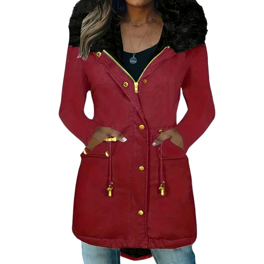 Amalia | Dames Winter Parka | met Rits