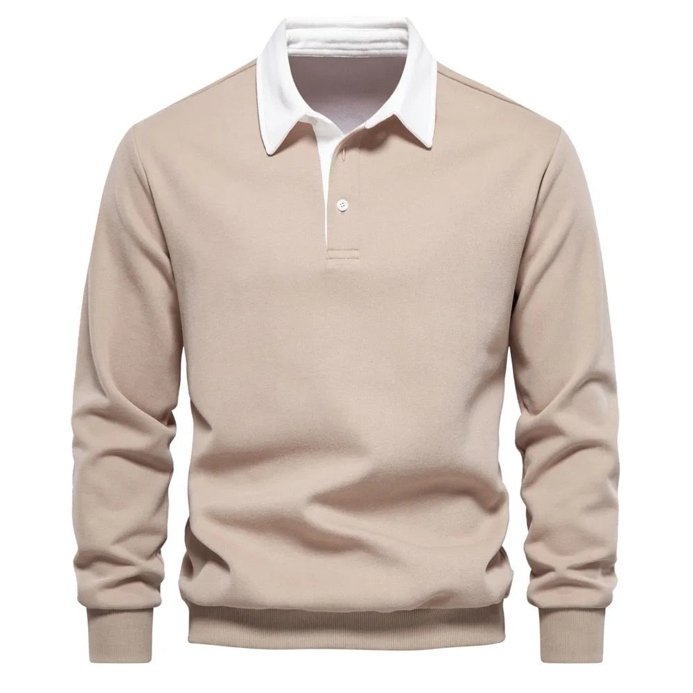 Simon | Heren Polo Shirt | Lange mouw