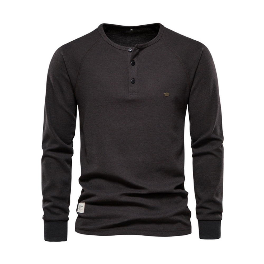 Jason | Heren Ronde Hals Shirt | Lange mouw