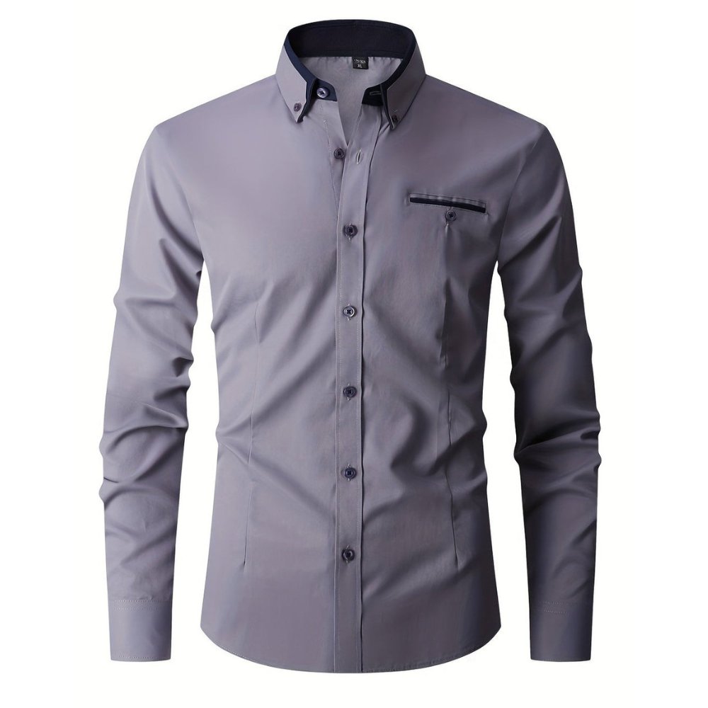 Charles | Heren Casual Lange mouw Shirt