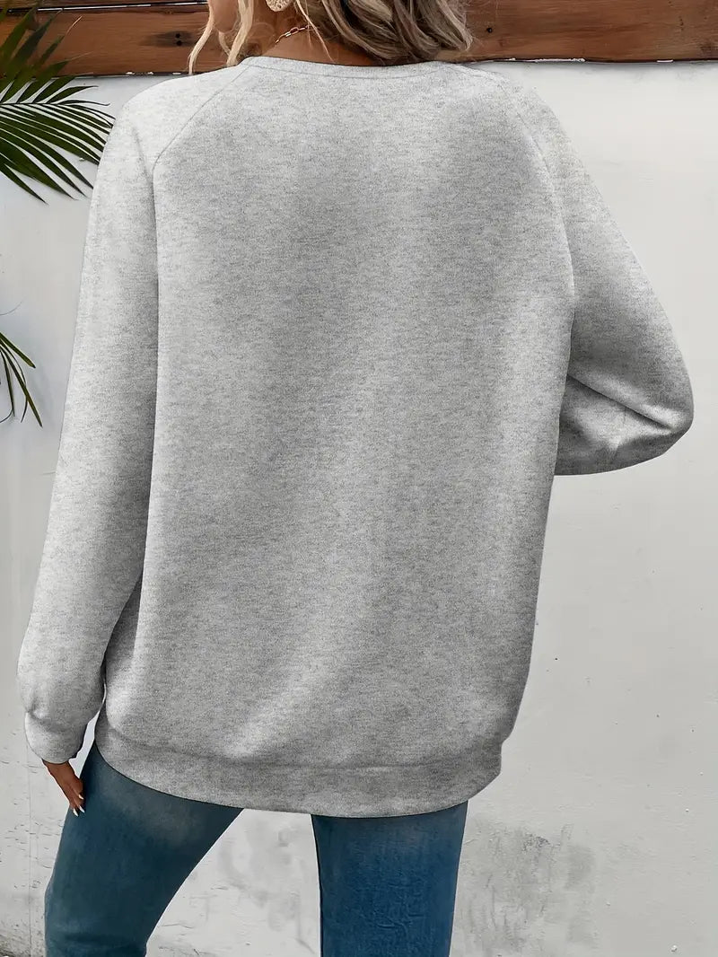 Jasmine - Elegante pullover met hartjesprint