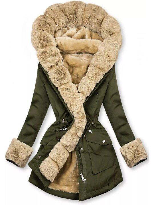 Shakira - Stijlvolle Gevoerde Jacke met Warm Fleece