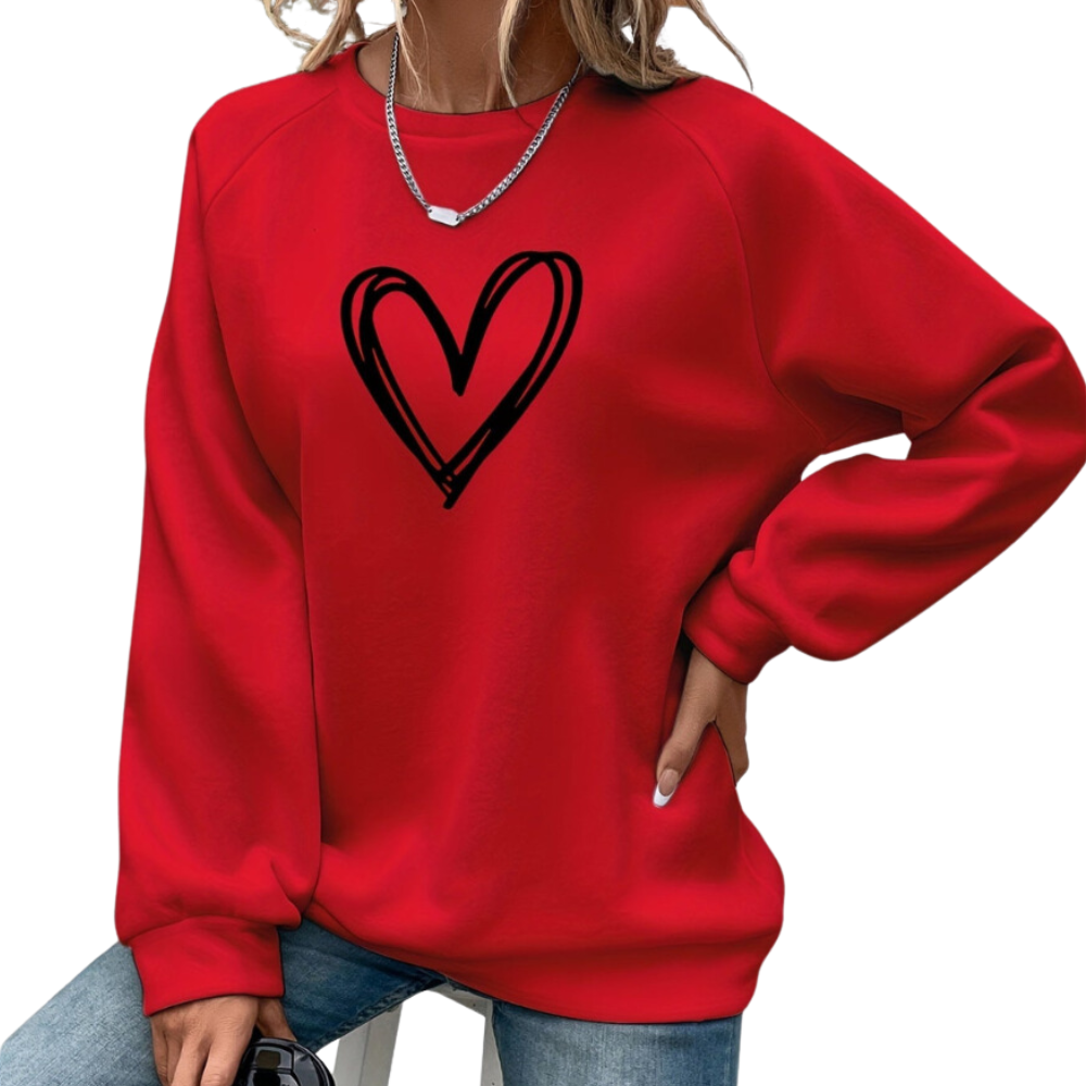 Laila | Dames Ronde hals Sweatshirt