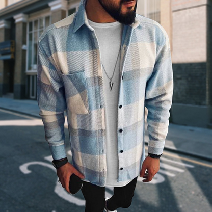 Jerico | Heren Plaid Shirt | Lange mouw