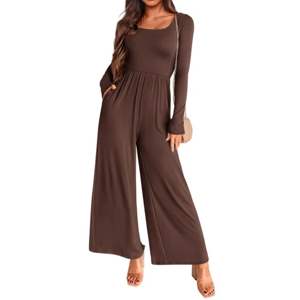 Dinah | Dames Lange Mouw Jumpsuit