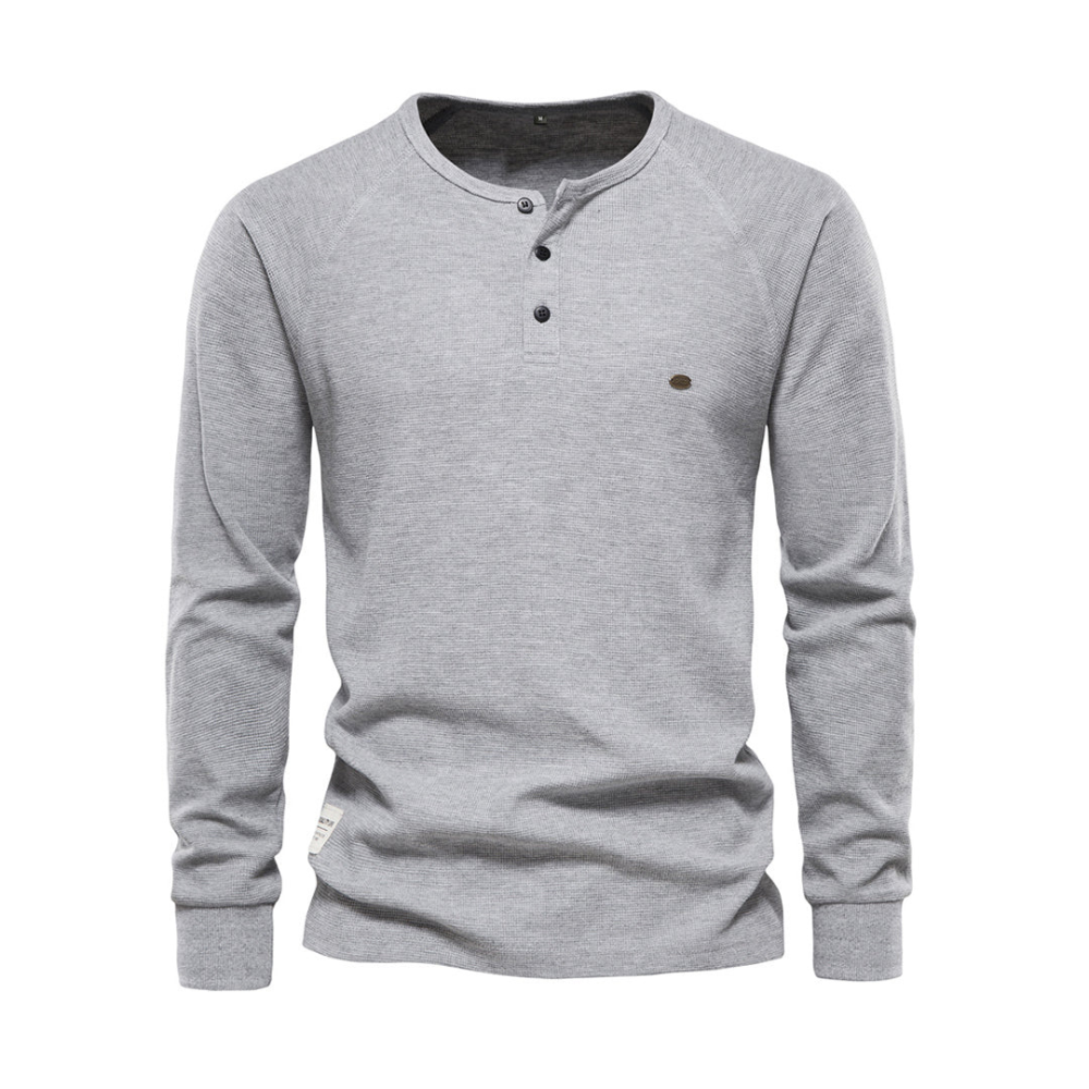 Jason | Heren Ronde Hals Shirt | Lange mouw