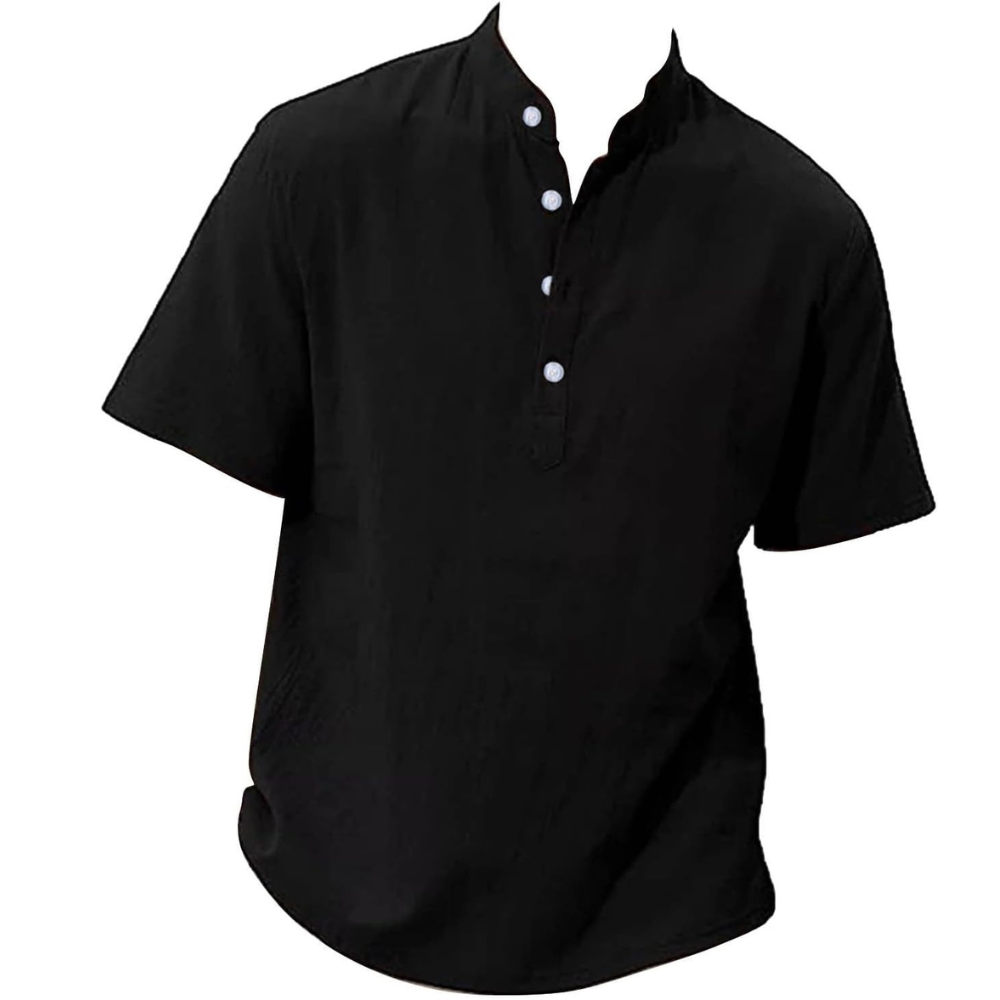 Simeon | Heren Korte Mouw Shirt | Casual