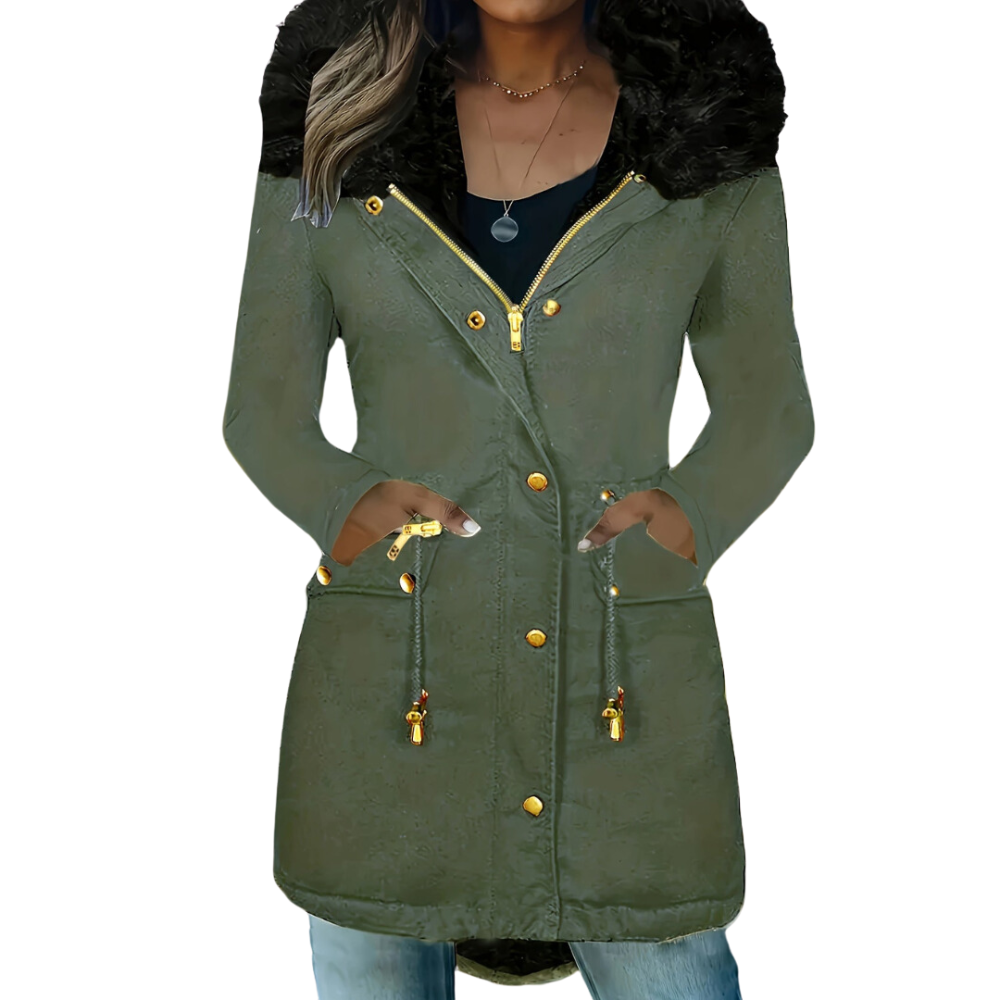 Amalia | Dames Winter Parka | met Rits