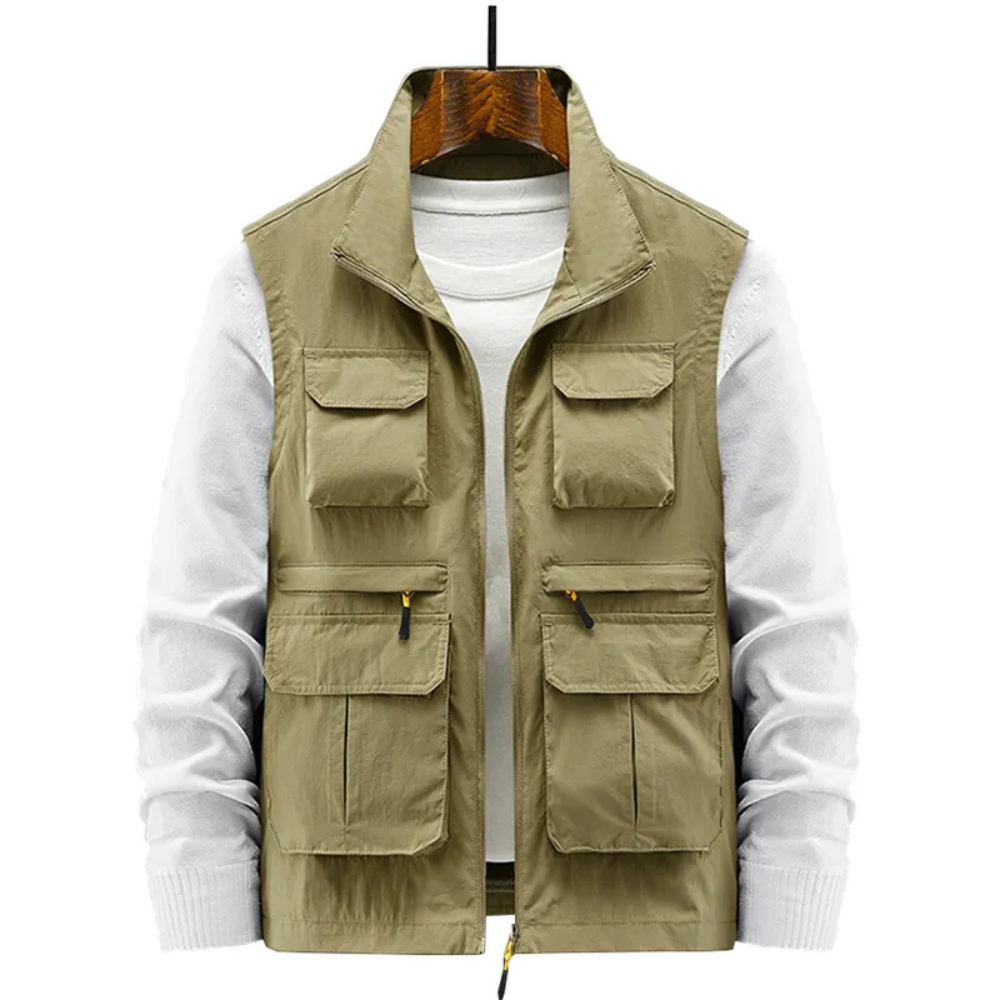 Jose | Heren Winter Vest Jas | Rits