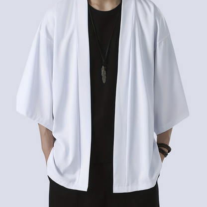 Galvan | Heren Oversized Kimono Vest