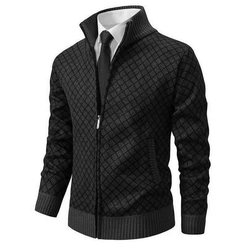 Felix - Stijlvolle jacquard cardigan voor een trendy look