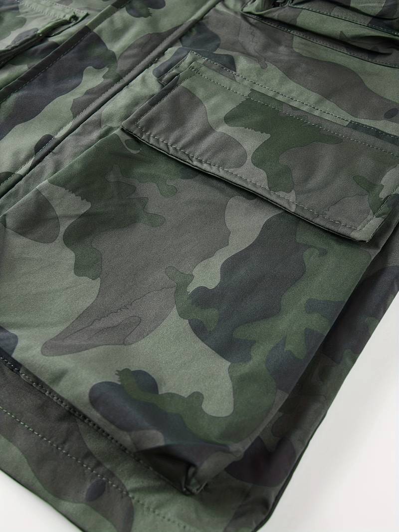 Maxton - Stoere camouflage cargojack voor heren