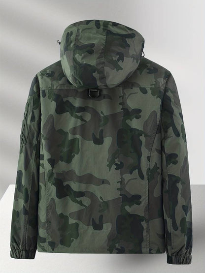 Maxton - Stoere camouflage cargojack voor heren