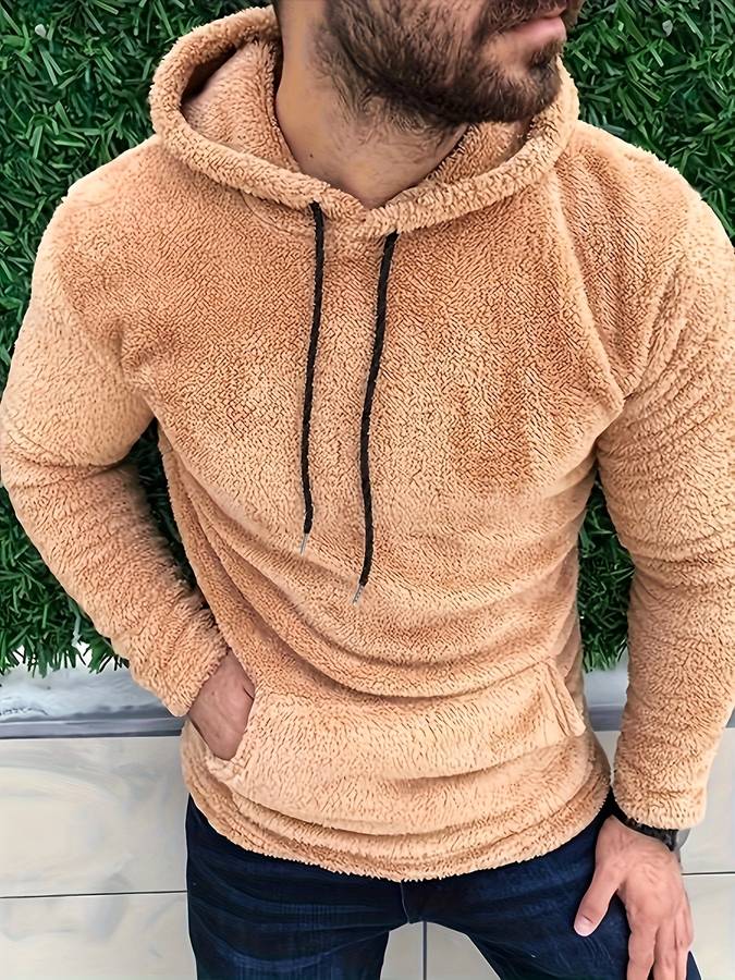 Lander – Warme Hoodie met Capuchon voor Heren