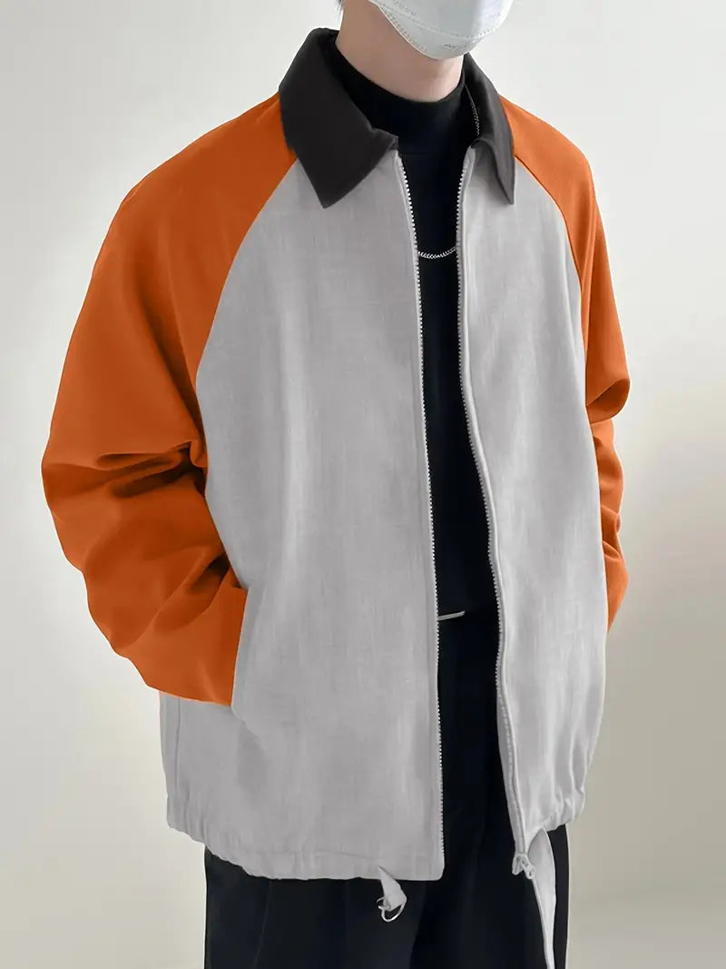 Monti- Casual colorblock jack voor heren