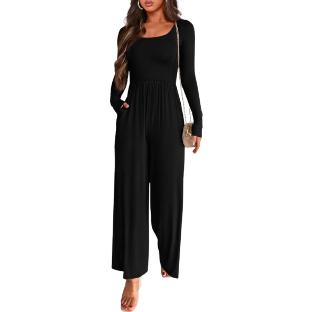 Dinah | Dames Lange Mouw Jumpsuit