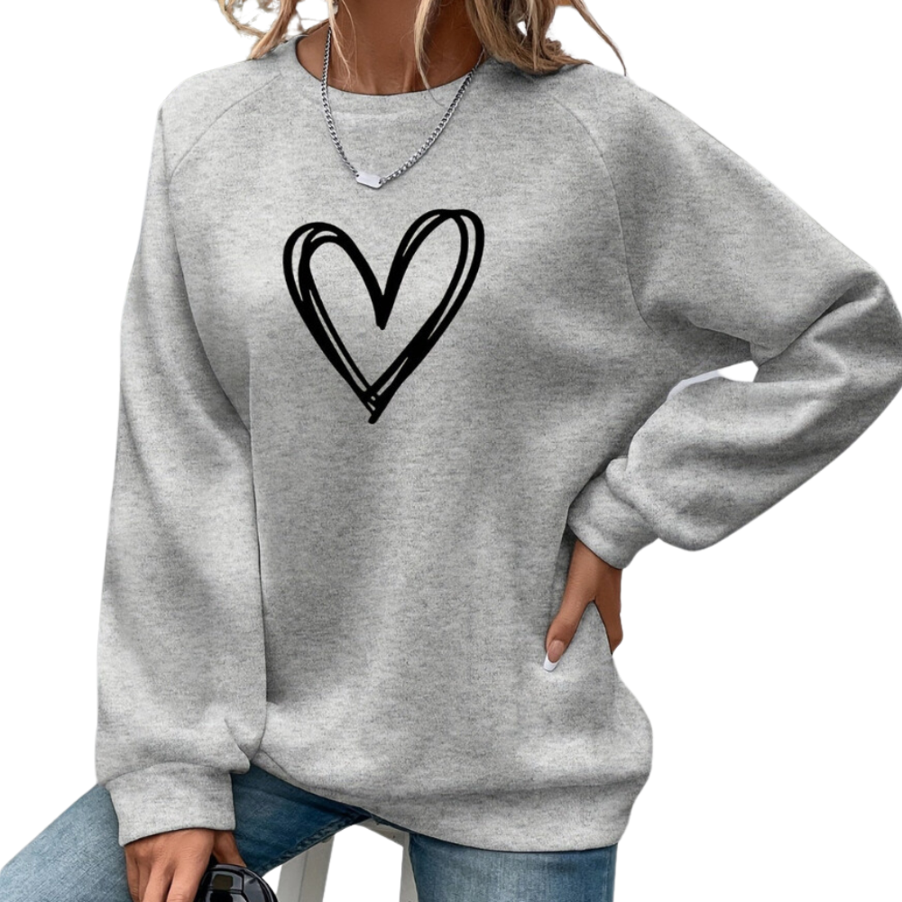 Laila | Dames Ronde hals Sweatshirt