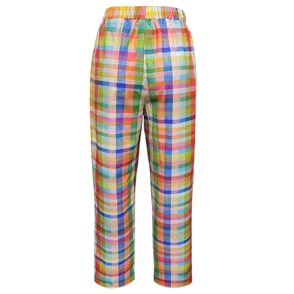 Marita | Dames Plaid Broek | Lopen