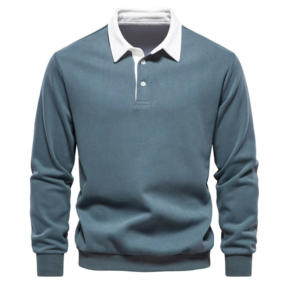 Simon | Heren Polo Shirt | Lange mouw