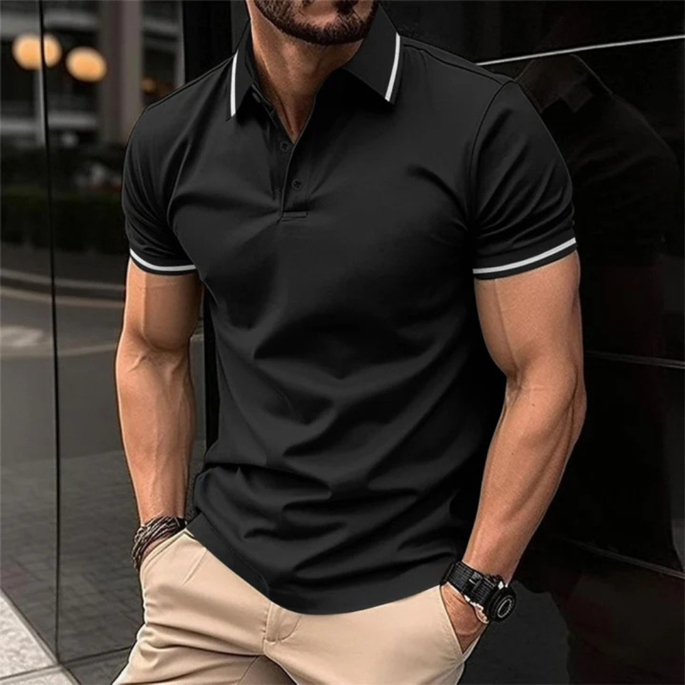 Brad | Heren Korte Mouw Polo Shirt | Casual