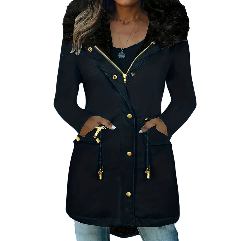 Amalia | Dames Winter Parka | met Rits