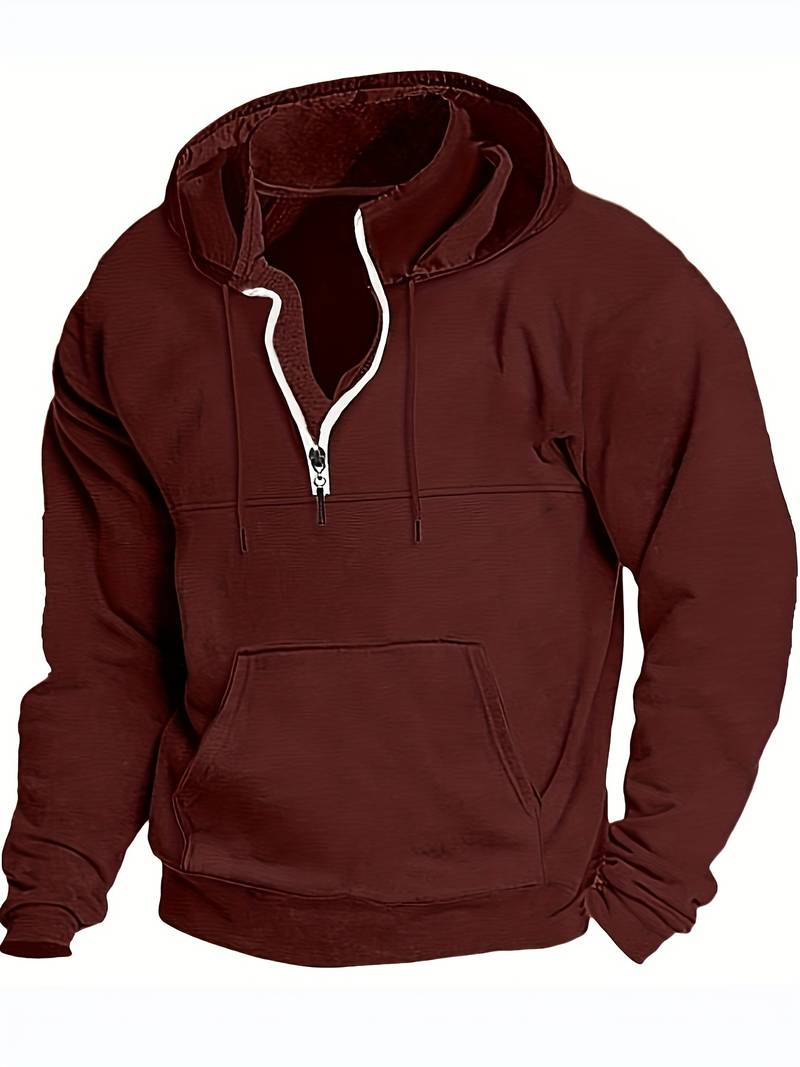 Bastian - Casual pullover hoodie voor een relaxte stijl