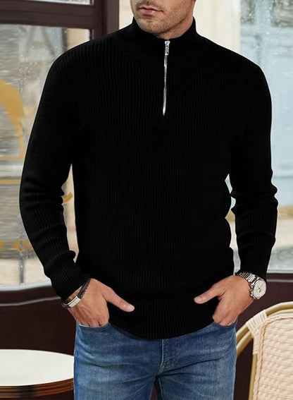 Dinant - Trendy pullover met rits voor heren