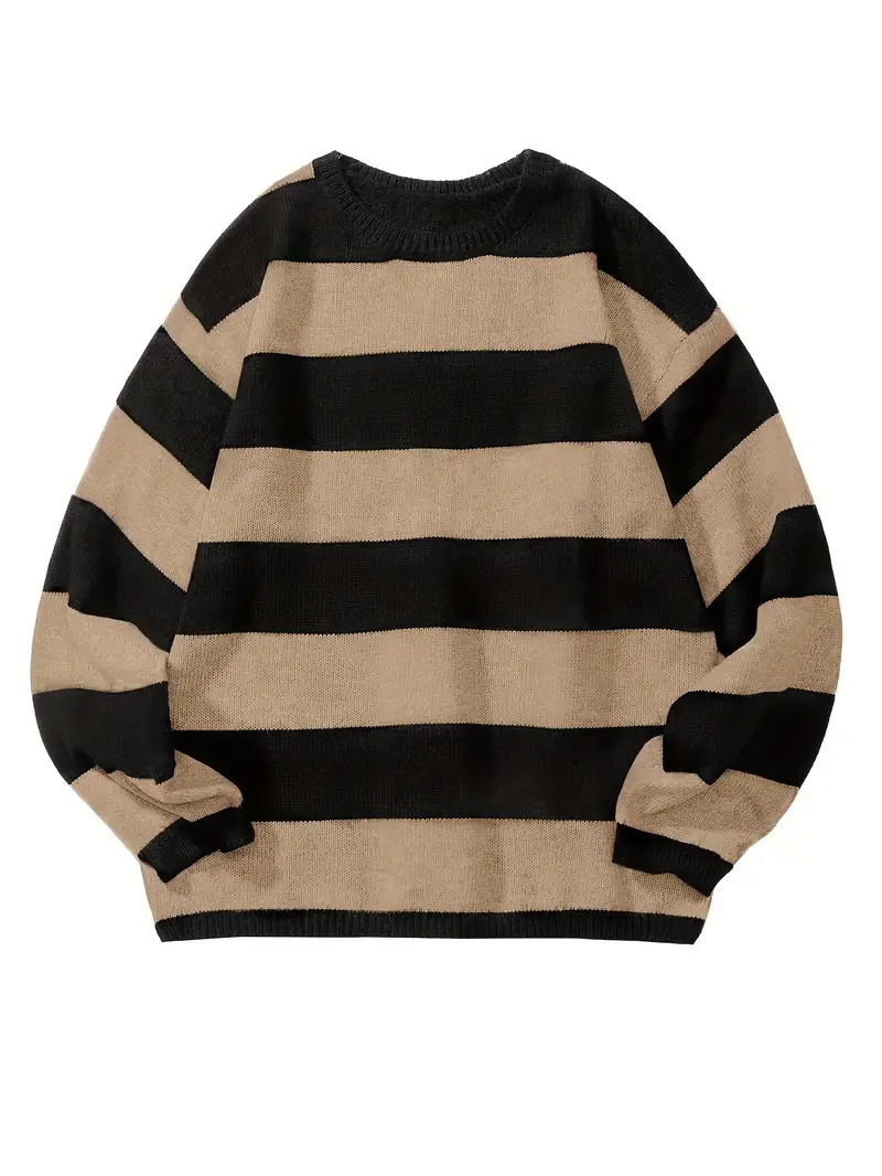 Bodhi - Trendy gestreepte retro-pullover voor mannen