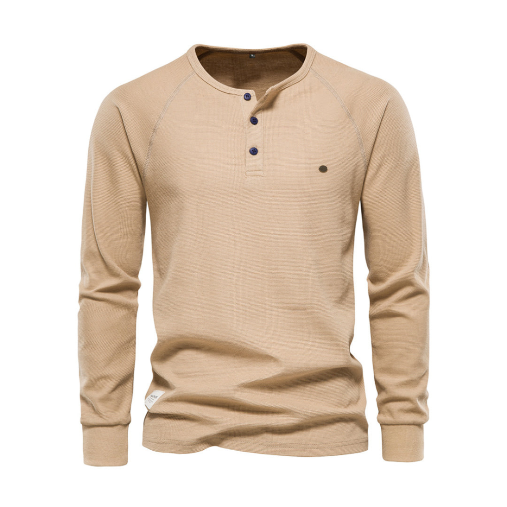 Jason | Heren Ronde Hals Shirt | Lange mouw