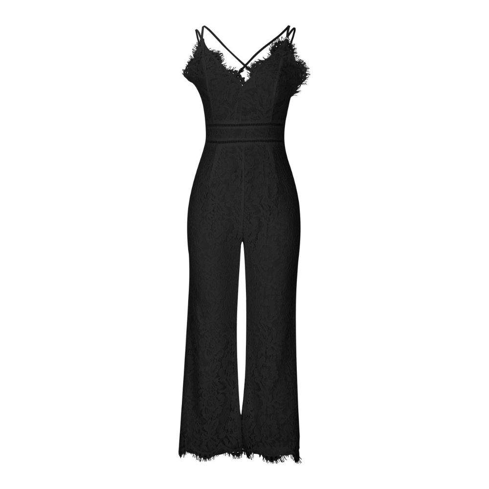 Myka | Dames V-Hals Jumpsuit