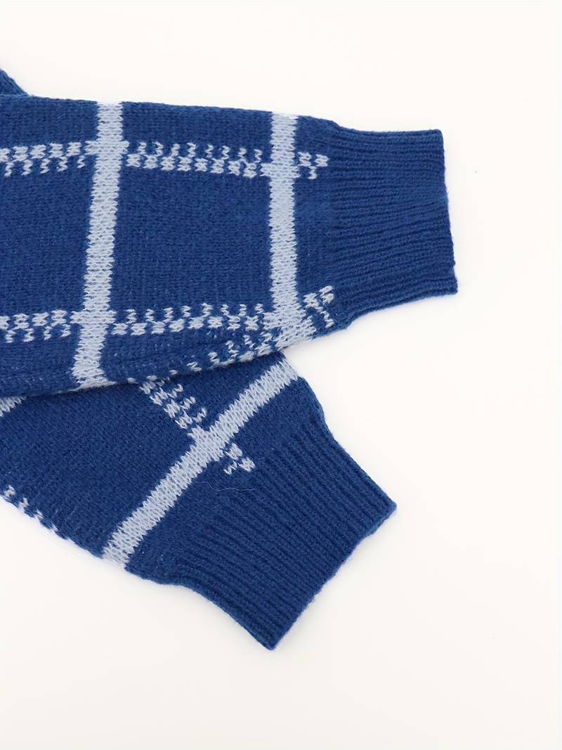 Kodiak - Trendy geruite pullover voor heren