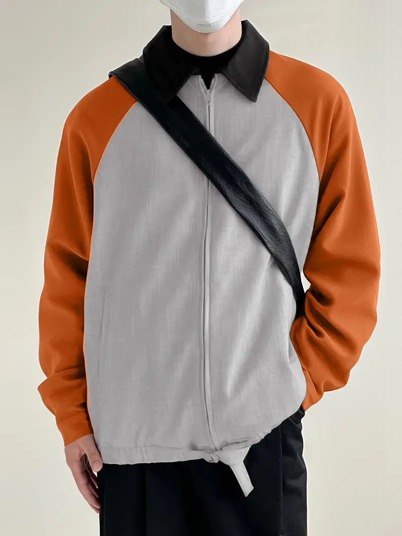 Monti- Casual colorblock jack voor heren