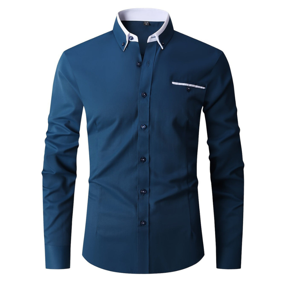 Charles | Heren Casual Lange mouw Shirt