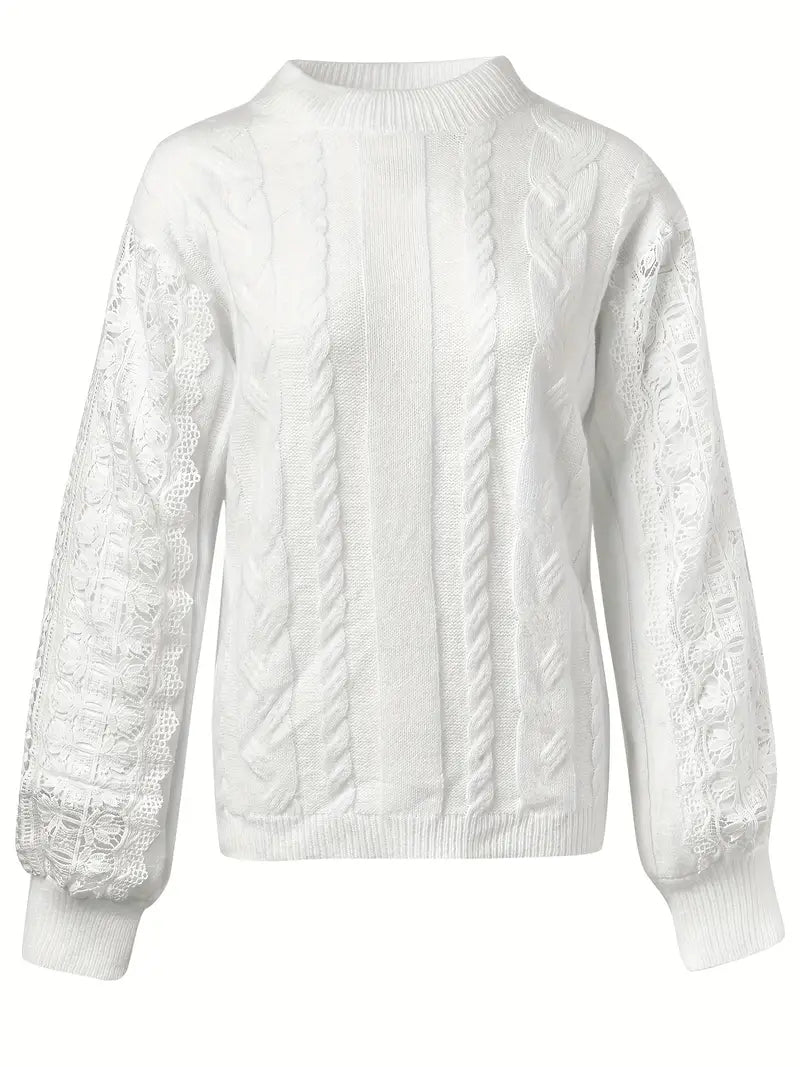 Sonya - Elegante kanten pullover voor dames