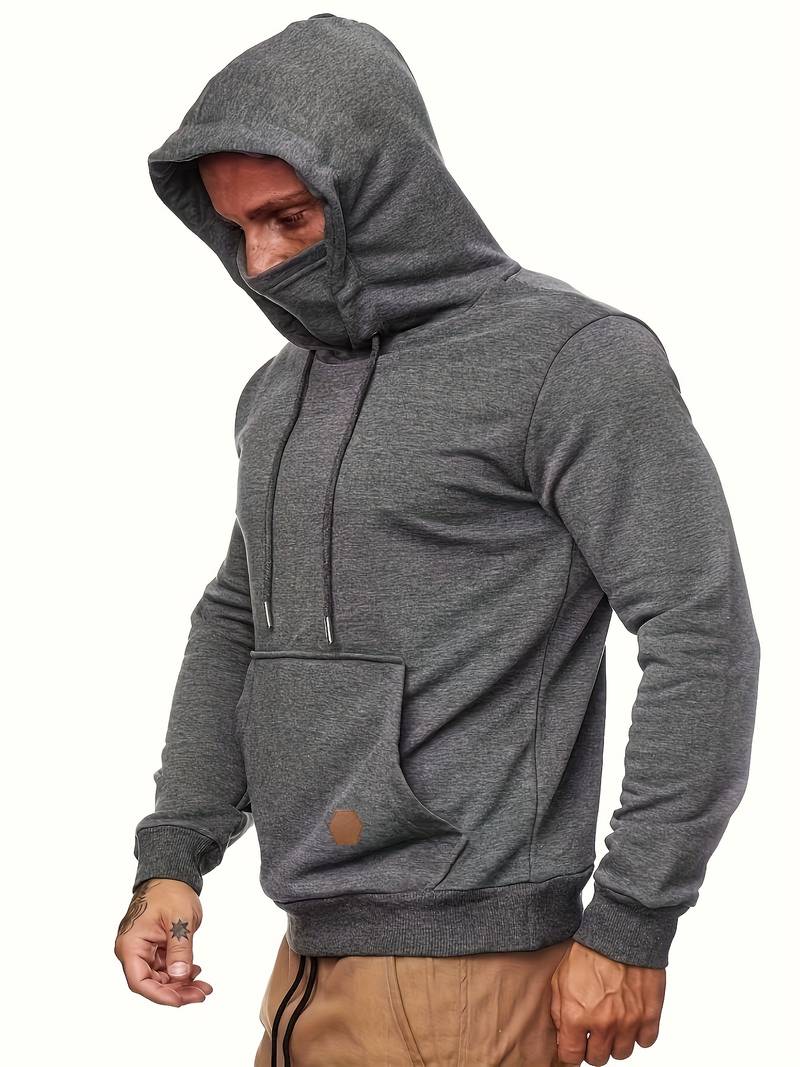 Maxim - Stijlvolle en comfortabele hoodie met ingebouwde masker voor heren