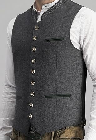 Rens - Elegante Herengilet in Grijs