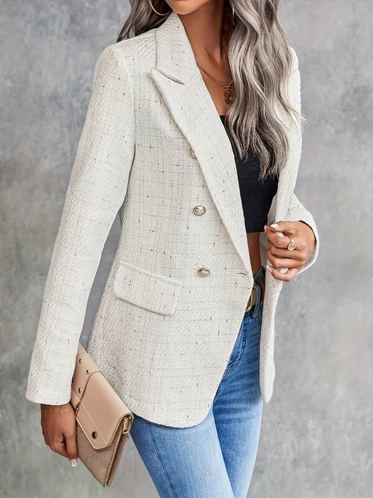 Genevieve - Stijlvolle lange blazer voor elke gelegenheid