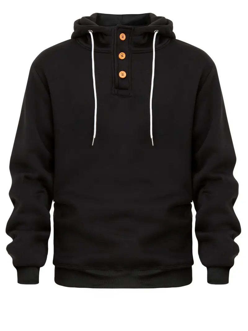 Benjamin - Casual Lange Mouw Hoodie voor Mannen