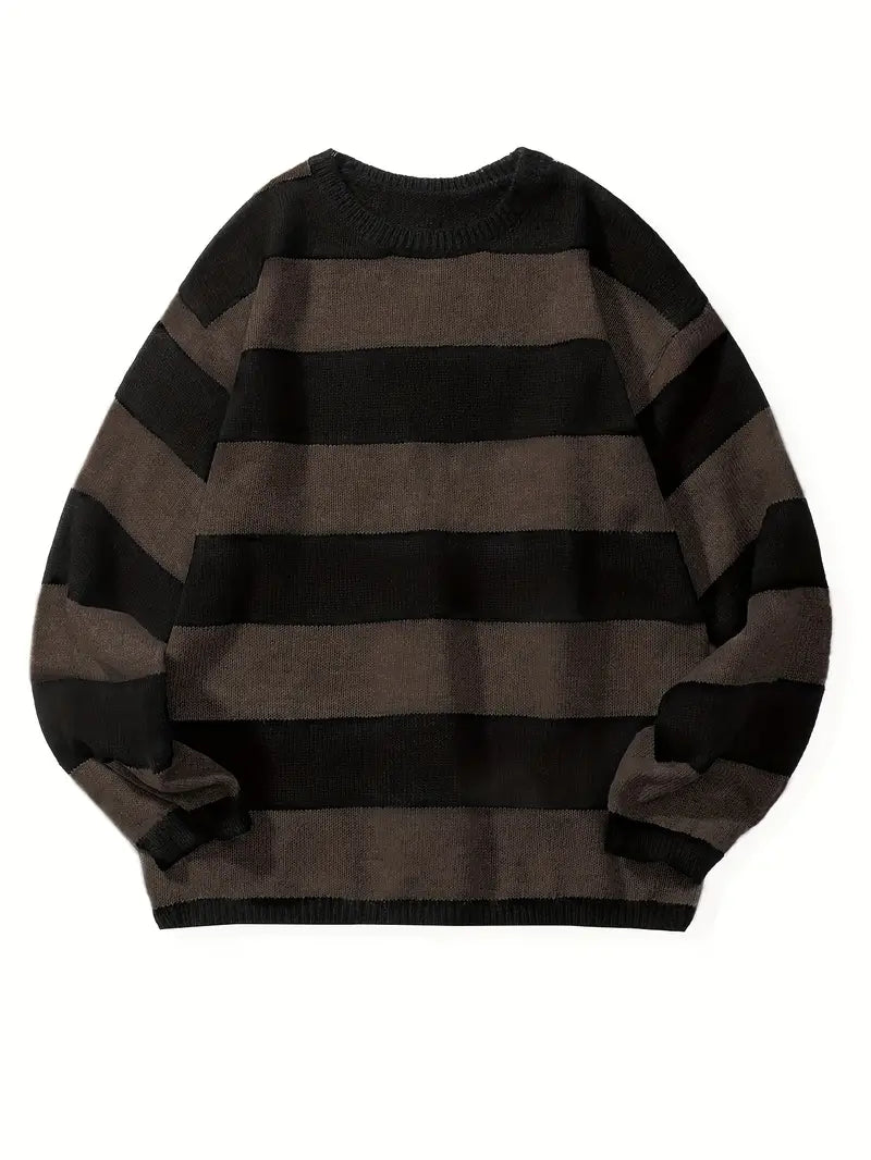 Bodhi - Trendy gestreepte retro-pullover voor mannen