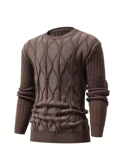 Rigor - Trendy gestreepte retro-pullover voor heren