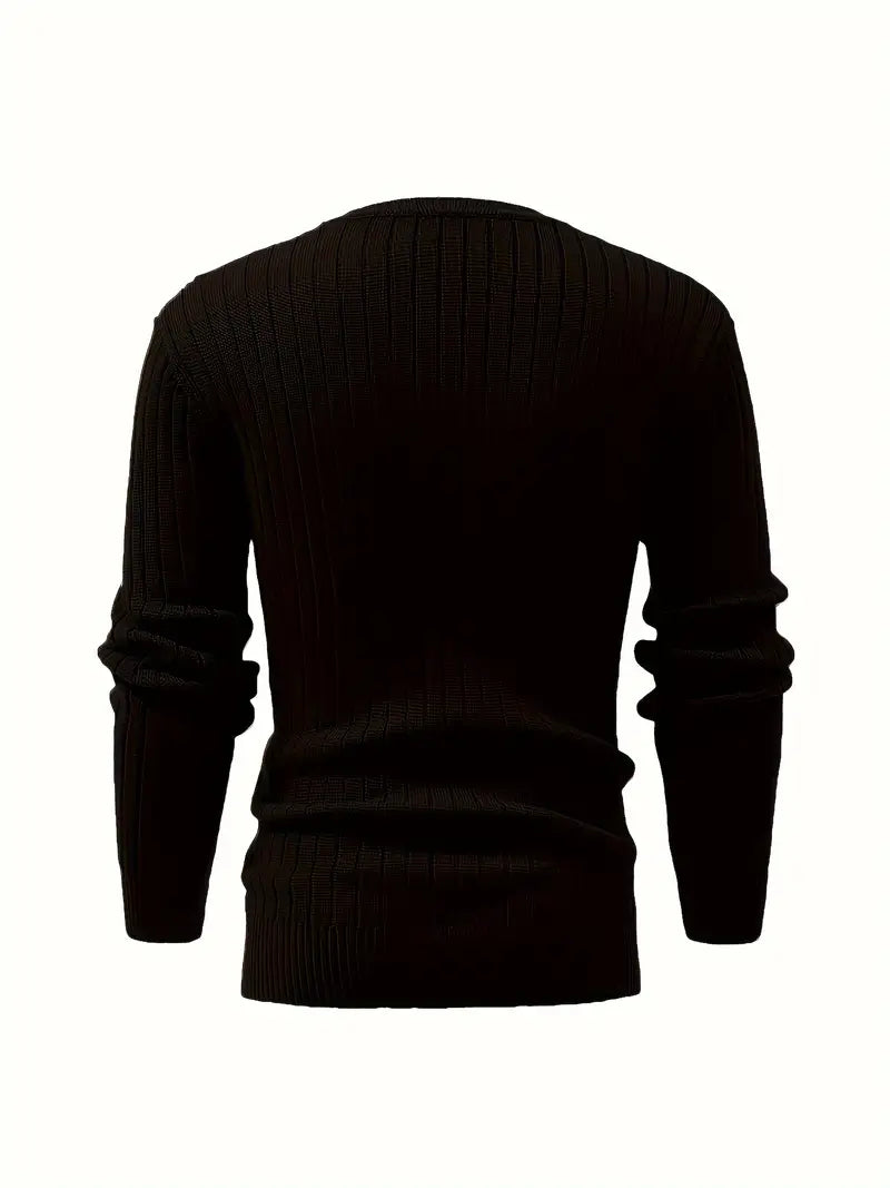 Rigor - Trendy gestreepte retro-pullover voor heren