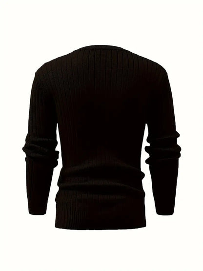 Rigor - Trendy gestreepte retro-pullover voor heren