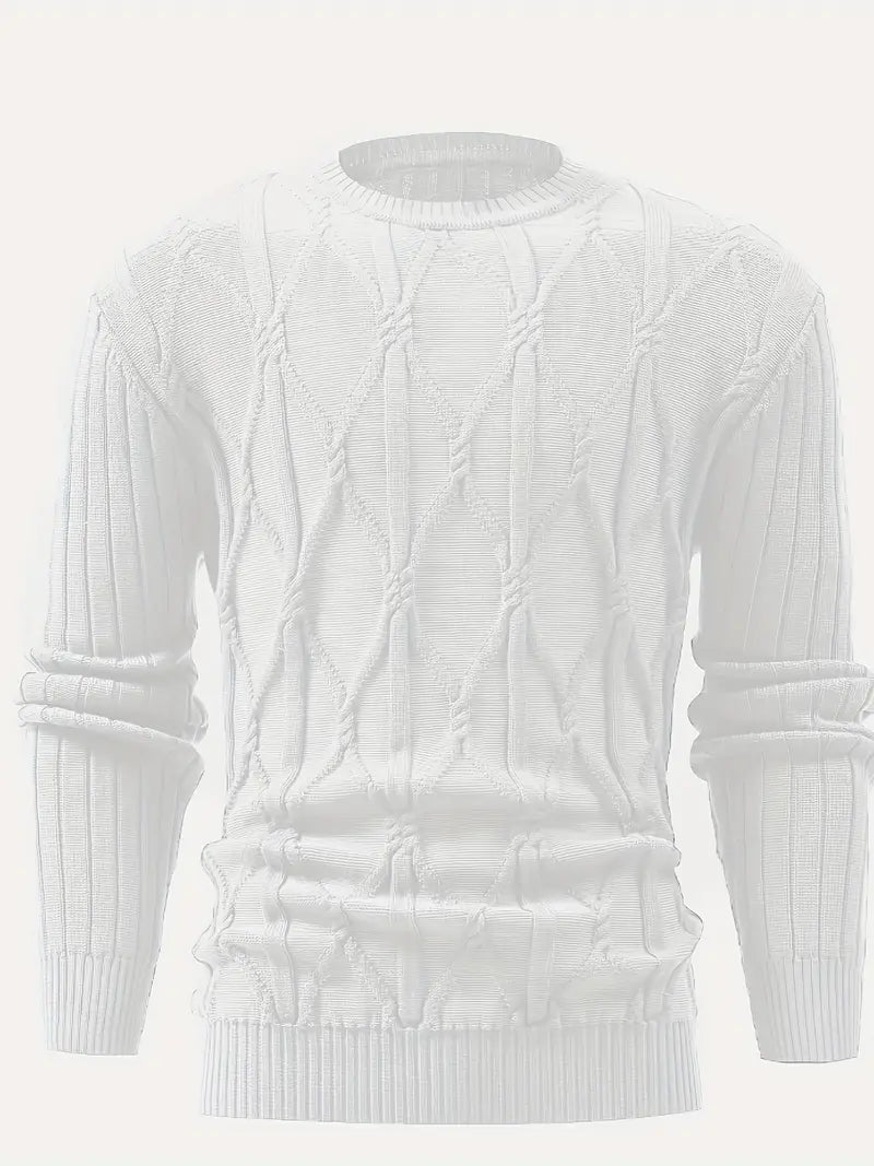 Rigor - Trendy gestreepte retro-pullover voor heren