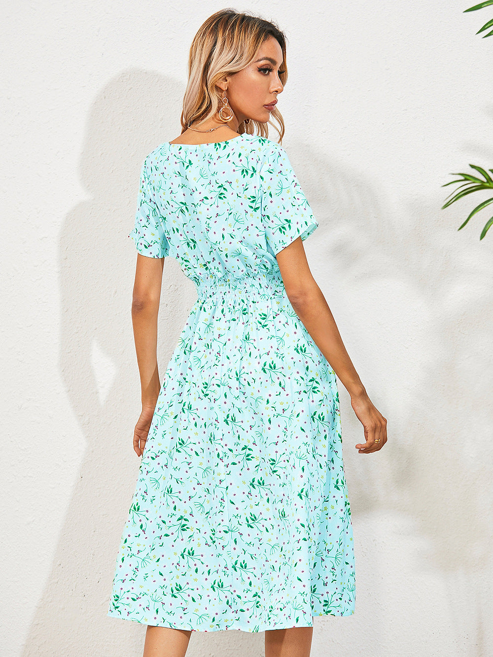 Sterre - Elegante Bloemenmaxi voor Zomer