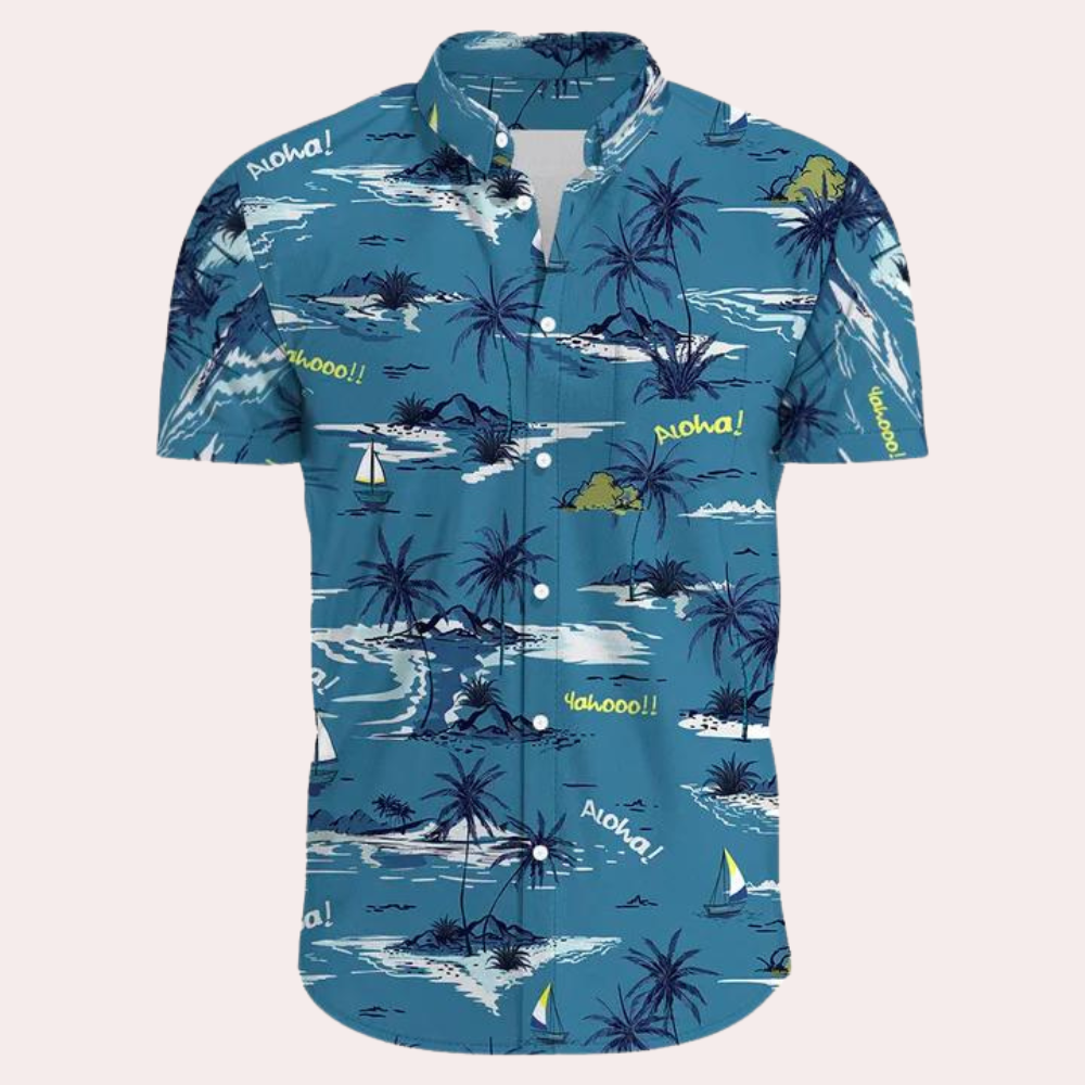 Jay - Trendy Hawaiian Overhemd voor Heren