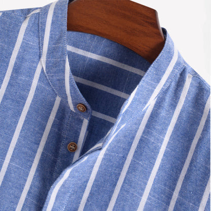 Elliot - Trendy Halve Knopshirt voor Heren